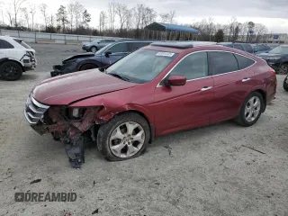 2010 Honda Accord Crosstour EX-L with VIN 5J6TF1H57AL014909, listed as a Copart auction lot 48004405 with 203,915 mi miles and Salvage Title. Bid and sale history available at carsss.com. Image 1.