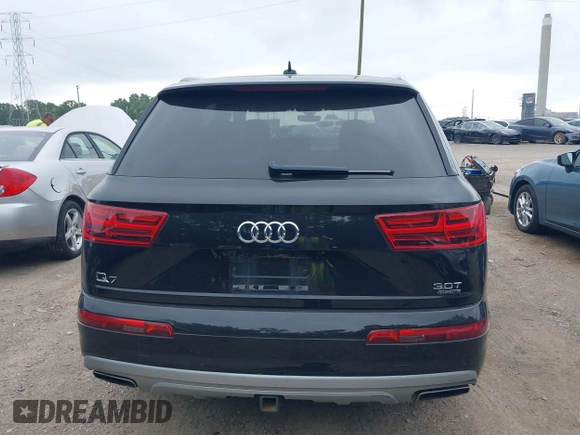 2018 Audi Q7 Prestige with VIN WA1VAAF76JD027530, listed as a IAAI auction lot 42684193 with 102,488 mi miles and . Bid and sale history available at DreamBid. Image 16.