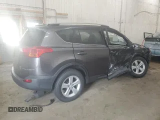 2014 Toyota RAV4 XLE with VIN 2T3RFREV0EW206100, listed as a Copart auction lot 53359865 with 0 mi miles and Salvage Title. Bid and sale history available at carsss.com. Image 3.