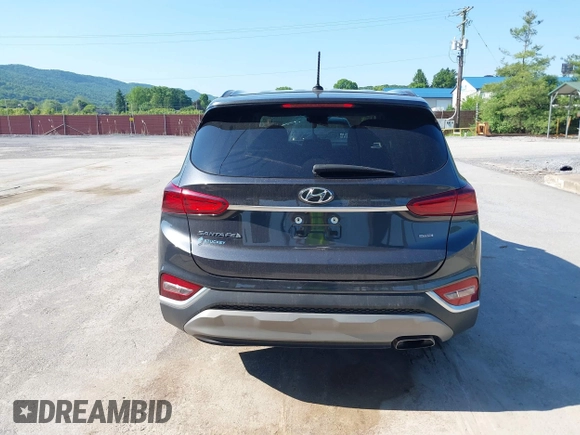 2020 Hyundai Santa Fe SE with VIN 5NMS2CAD1LH229443, listed as a IAAI auction lot 39476214 with 82,140 mi miles. Bid and sale history available at carsss.com. Image 16.
