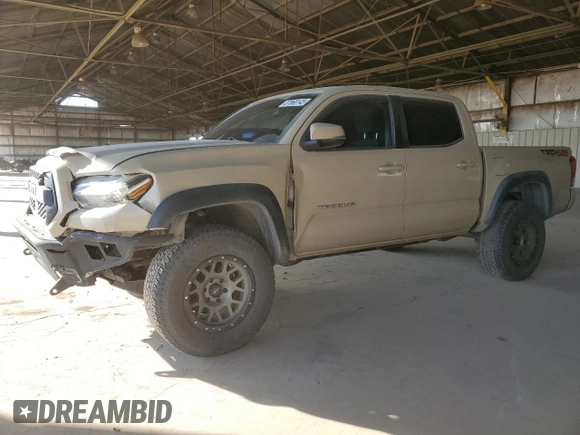2018 Toyota Tacoma SR with VIN 3TMCZ5AN1JM160641, listed as a Copart auction lot 87868145 with 53,686 mi miles and Salvage Title. Bid and sale history available at carsss.com. Image 1.