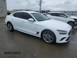 2022 Genesis G70 2.0T z VIN KMTG34TA1NU102975, wystawiony jako Copart lot #47460345 z przebiegiem 30 029 mil mil oraz Szkoda całkowita • Salvage title. Historia ofert i sprzedaży dostępna na DreamBid. Obrazek 4.