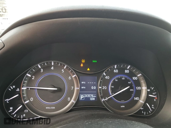 2013 Infiniti QX56 with VIN JN8AZ2NF1D9550722, listed as a Copart auction lot 42160175 with 243,578 mi miles and Salvage title. Bid and sale history available at DreamBid. Image 9.