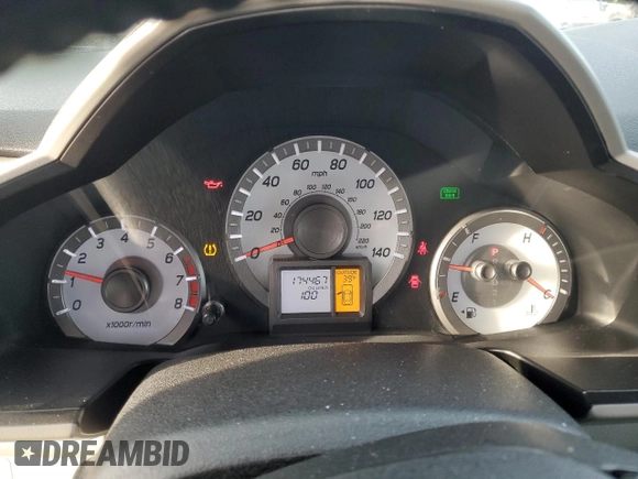 2014 Honda Pilot EX-L with VIN 5FNYF4H79EB043755, listed as a Copart auction lot 44129595 with 174,467 mi miles and Salvage title. Bid and sale history available at DreamBid. Image 9.