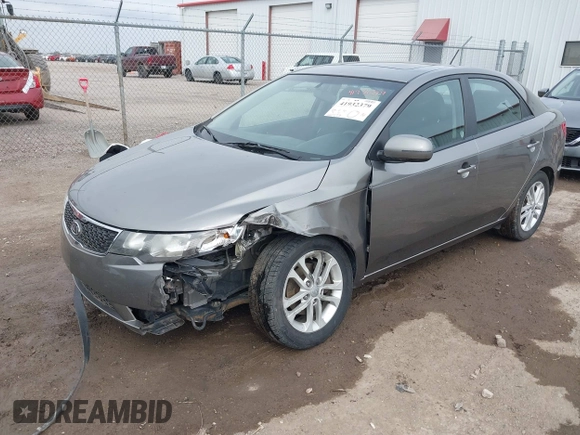 2012 Kia Forte EX with VIN KNAFU4A24C5632655, listed as a IAAI auction lot 41932379 with 146,273 mi miles. Bid and sale history available at carsss.com. Image 18.