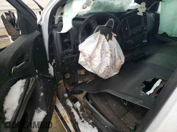 2021 Chevrolet Colorado 2WD LT with VIN 1GCHSCEA1M1282973, listed as a Copart auction lot 46109435 with Not provided miles and Salvage title. Bid and sale history available at DreamBid. Image 8.