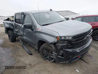 2022 Chevrolet Silverado 1500 LT Trail Boss with VIN 1GCPYFED2NZ122058, listed as a IAAI auction lot 41189684 with 54,750 mi miles and . Bid and sale history available at DreamBid. Image 1.