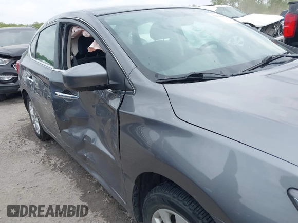 2019 Nissan Sentra SV with VIN 3N1AB7AP3KY368915, listed as a IAAI auction lot 39318686 with 86,037 mi miles and . Bid and sale history available at DreamBid. Image 6.