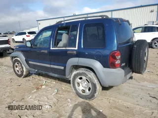 2005 Jeep Liberty Sport with VIN 1J4GK48K85W500654, listed as a Copart auction lot 43412695 with 119,366 mi miles and Salvage Title. Bid and sale history available at carsss.com. Image 2.
