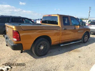 2012 Ram 1500 ST with VIN 1C6RD6FP0CS258814, listed as a Copart auction lot 52071985 with 162,012 mi miles and Salvage title. Bid and sale history available at DreamBid. Image 3.