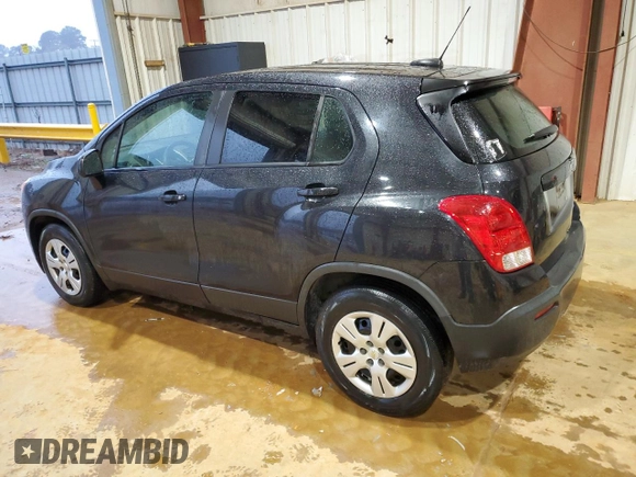 2015 Chevrolet Trax LS with VIN KL7CJKSB3FB254512, listed as a Copart auction lot 44920065 with 57,342 mi miles and Clean Title. Bid and sale history available at carsss.com. Image 2.