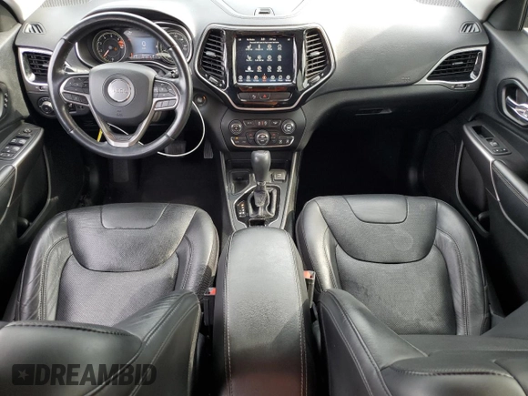 2020 Jeep Cherokee Limited with VIN 1C4PJLDB1LD653877, listed as a Copart auction lot 55605405 with 71,214 mi miles and Salvage title. Bid and sale history available at DreamBid. Image 8.