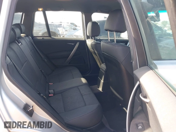 2005 BMW X3 2.5i with VIN WBXPA73415WC47394, listed as a IAAI auction lot 41481109 with 152,903 mi miles. Bid and sale history available at carsss.com. Image 8.