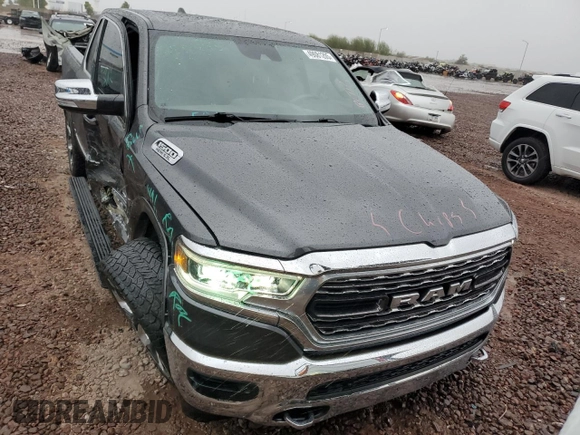 2019 Ram 1500 Limited z VIN 1C6SRFHTXKN512958, wystawiony jako Copart lot #49081205 z przebiegiem 68 648 mil mil oraz Szkoda całkowita • Salvage title. Historia ofert i sprzedaży dostępna na DreamBid. Obrazek 5.