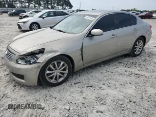 2008 Infiniti G35 Journey with VIN JNKBV61E78M207432, listed as a Copart auction lot 55202535 with 149,642 mi miles and Salvage Title. Bid and sale history available at DreamBid. Image 1.