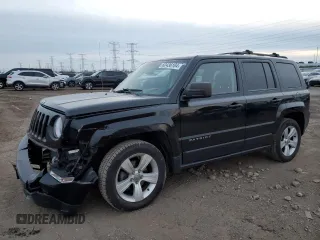 2014 Jeep Patriot Latitude with VIN 1C4NJPFA3ED721876, listed as a Copart auction lot 82436104 with 103,703 mi miles and Salvage Title. Bid and sale history available at carsss.com. Image 1.