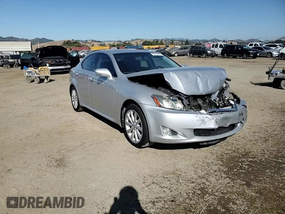 2010 Lexus IS 250 with VIN JTHBF5C27A5123654, listed as a Copart auction lot 62956235 with 100,314 mi miles and Salvage title. Bid and sale history available at DreamBid. Image 13.