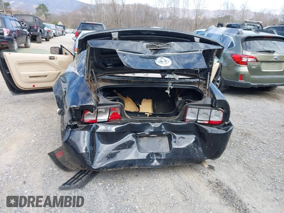 2006 Ford Mustang Standard with VIN 1ZVFT80N165264736, listed as a IAAI auction lot 41871329 with 144,304 mi miles. Bid and sale history available at carsss.com. Image 6.