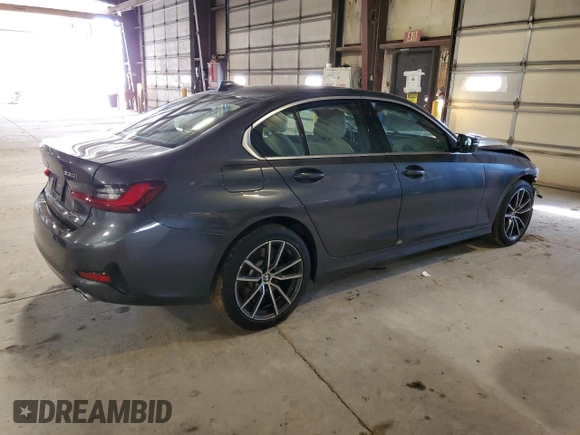 2022 BMW 3 Series 330i xDrive with VIN 3MW5R7J03N8C69445, listed as a Copart auction lot 48023605 with 0 mi miles and Salvage Title. Bid and sale history available at carsss.com. Image 3.