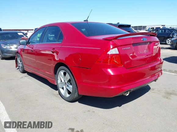 2010 Ford Fusion SPORT with VIN 3FAHP0KC4AR116752, listed as a IAAI auction lot 41839478 with 144,707 mi miles. Bid and sale history available at carsss.com. Image 3.