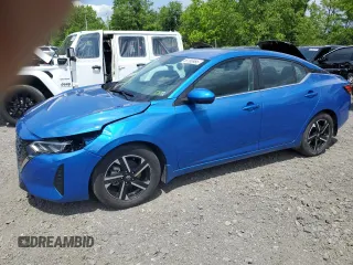 2024 Nissan Sentra SV z VIN 3N1AB8CV4RY265045, wystawiony jako Copart lot #59188985 z przebiegiem 5 232 mil mil oraz Szkoda całkowita • Salvage title. Historia ofert i sprzedaży dostępna na DreamBid. Obrazek 1.