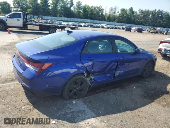 2023 Hyundai Elantra SEL z VIN KMHLM4AGXPU454985, wystawiony jako Copart lot #62295845 z przebiegiem 77 156 mil mil oraz Szkoda całkowita • Salvage title. Historia ofert i sprzedaży dostępna na DreamBid. Obrazek 3.