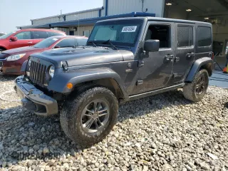2016 Jeep Wrangler Unlimited 75th Anniversary with VIN 1C4BJWEGXGL253785, listed as a Copart auction lot 68618394 with 153,181 mi miles and Salvage title. Bid and sale history available at DreamBid. Image 1.