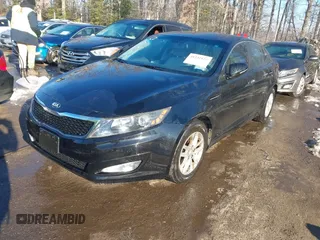 2013 Kia Optima LX with VIN 5XXGM4A74DG133743, listed as a IAAI auction lot 41232823 with 21,521 mi miles. Bid and sale history available at carsss.com. Image 2.