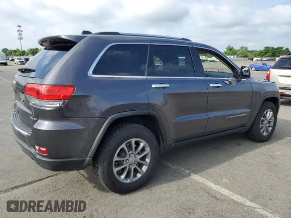 2016 Jeep Grand Cherokee Limited z VIN 1C4RJFBG2GC457581, wystawiony jako Copart lot #64200815 z przebiegiem 71 808 mil mil oraz Szkoda całkowita • Salvage title. Historia ofert i sprzedaży dostępna na DreamBid. Obrazek 3.