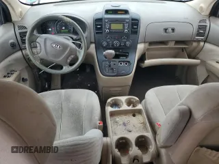2009 Kia Sedona LX with VIN KNDMB233396271268, listed as a Copart auction lot 45562985 with 263,296 mi miles and Salvage Title. Bid and sale history available at carsss.com. Image 8.