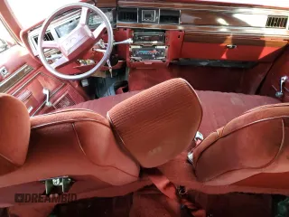 1987 Ford Ltd Crown Victoria with VIN 2FABP73F8HX128759, listed as a Copart auction lot 49956845 with 0 mi miles and Salvage Title. Bid and sale history available at carsss.com. Image 8.