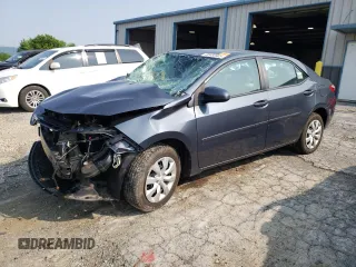 2016 Toyota Corolla L with VIN 2T1BURHEXGC701954, listed as a Copart auction lot 60480905 with 68,545 mi miles and Salvage title. Bid and sale history available at DreamBid. Image 1.