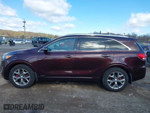 2016 Kia Sorento SX with VIN 5XYPKDA58GG002304, listed as a IAAI auction lot 41990332 with 132,025 mi miles. Bid and sale history available at carsss.com. Image 14.