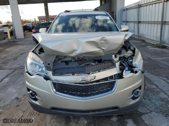 2013 Chevrolet Equinox LT with VIN 2GNFLDE31D6284092, listed as a Copart auction lot 81498104 with 187,651 mi miles and Salvage Title. Bid and sale history available at carsss.com. Image 5.