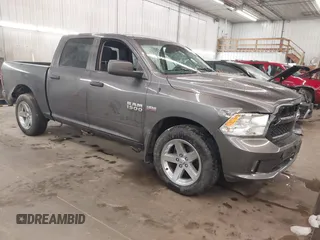 2015 Ram 1500 Express z VIN 1C6RR7KT6FS764887, wystawiony jako IAAI lot #41716516 z przebiegiem Nie podano mil oraz . Historia ofert i sprzedaży dostępna na DreamBid. Obrazek 1.