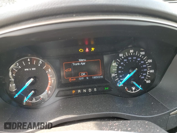 2016 Ford Fusion SE with VIN 3FA6P0H74GR177058, listed as a Copart auction lot 54931275 with 196,502 mi miles and Salvage title. Bid and sale history available at DreamBid. Image 9.