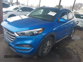 2018 Hyundai Tucson SEL with VIN KM8J33A49JU695678, listed as a IAAI auction lot 41680906 with 102,965 mi miles. Bid and sale history available at carsss.com. Image 18.