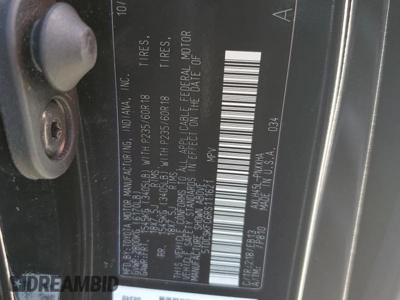 2024 Toyota Sienna LE with VIN 5TDCSKFC6RS111621, listed as a Copart auction lot 74657494 with 19,733 mi miles and Salvage Title. Bid and sale history available at carsss.com. Image 15.
