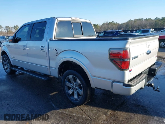 2011 Ford F-150 XLT with VIN 1FTFW1CT8BKD71094, listed as a IAAI auction lot 41338436 with 168,284 mi miles. Bid and sale history available at carsss.com. Image 3.