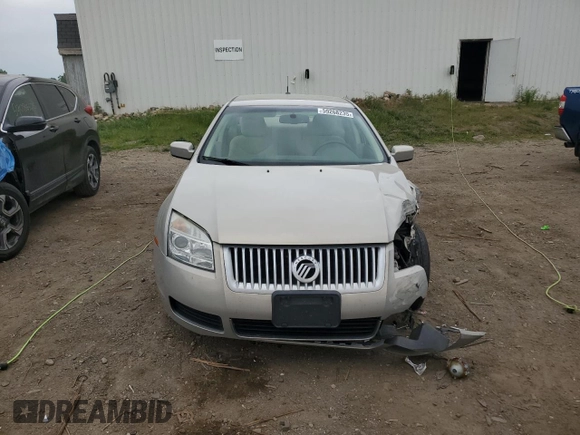 2009 Mercury Milan with VIN 3MEHM07Z09R603974, listed as a Copart auction lot 59268235 with 58,573 mi miles and Clean title. Bid and sale history available at DreamBid. Image 5.
