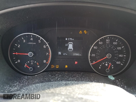 2020 Kia Sportage LX with VIN KNDPM3AC2L7806978, listed as a Copart auction lot 46620605 with 37,842 mi miles and Salvage Title. Bid and sale history available at carsss.com. Image 9.