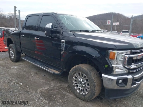 2020 Ford Super Duty F-250 SRW XL with VIN 1FT7W2B64LEC99638, listed as a IAAI auction lot 41639027 with 52,893 mi miles. Bid and sale history available at carsss.com. Image 1.
