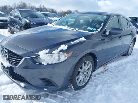 2015 Mazda 6 i Sport with VIN JM1GJ1U6XF1175925, listed as a IAAI auction lot 41704201 with 115,404 mi miles. Bid and sale history available at carsss.com. Image 18.