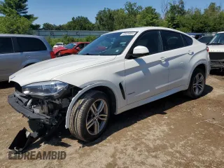 2019 BMW X6 xDrive50i with VIN 5UXKU6C56K0Z67074, listed as a Copart auction lot 65494064 with 97,702 mi miles and Salvage Title. Bid and sale history available at carsss.com. Image 1.