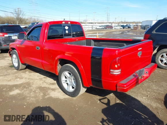 2000 Dodge Dakota SLT with VIN 1B7GL26Z6YS766872, listed as a IAAI auction lot 41854532 with 199,430 mi miles and . Bid and sale history available at DreamBid. Image 3.