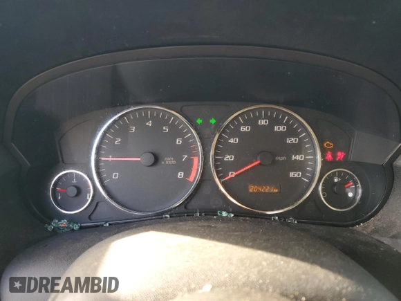 2005 Cadillac CTS with VIN 1G6DP567450221738, listed as a Copart auction lot 80276404 with 204,221 mi miles and Salvage Title. Bid and sale history available at carsss.com. Image 9.