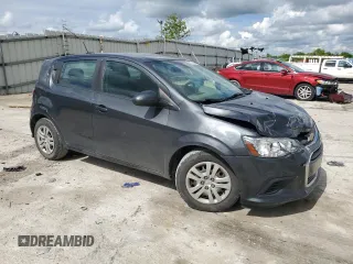 2020 Chevrolet Sonic LT with VIN 1G1JG6SB7L4129019, listed as a Copart auction lot 56726545 with 50,937 mi miles and Salvage title. Bid and sale history available at DreamBid. Image 4.