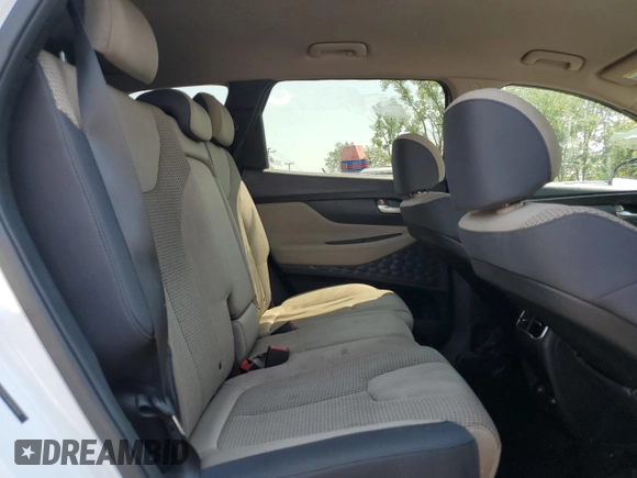 2022 Hyundai Santa Fe SE with VIN 5NMS1DAJ6NH386967, listed as a Copart auction lot 62485124 with 27,442 mi miles and Salvage Title. Bid and sale history available at DreamBid. Image 11.