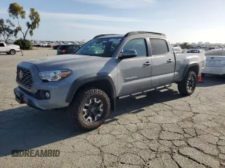 2020 Toyota Tacoma SR5 with VIN 3TMDZ5BN9LM096645, listed as a Copart auction lot 53723995 with 43,539 mi miles and Salvage title. Bid and sale history available at DreamBid. Image 1.