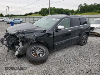 2020 Jeep Grand Cherokee Limited z VIN 1C4RJFBG2LC386814, wystawiony jako Copart lot #55986615 z przebiegiem 58 967 mil mil oraz Szkoda całkowita • Salvage title. Historia ofert i sprzedaży dostępna na DreamBid. Obrazek 1.